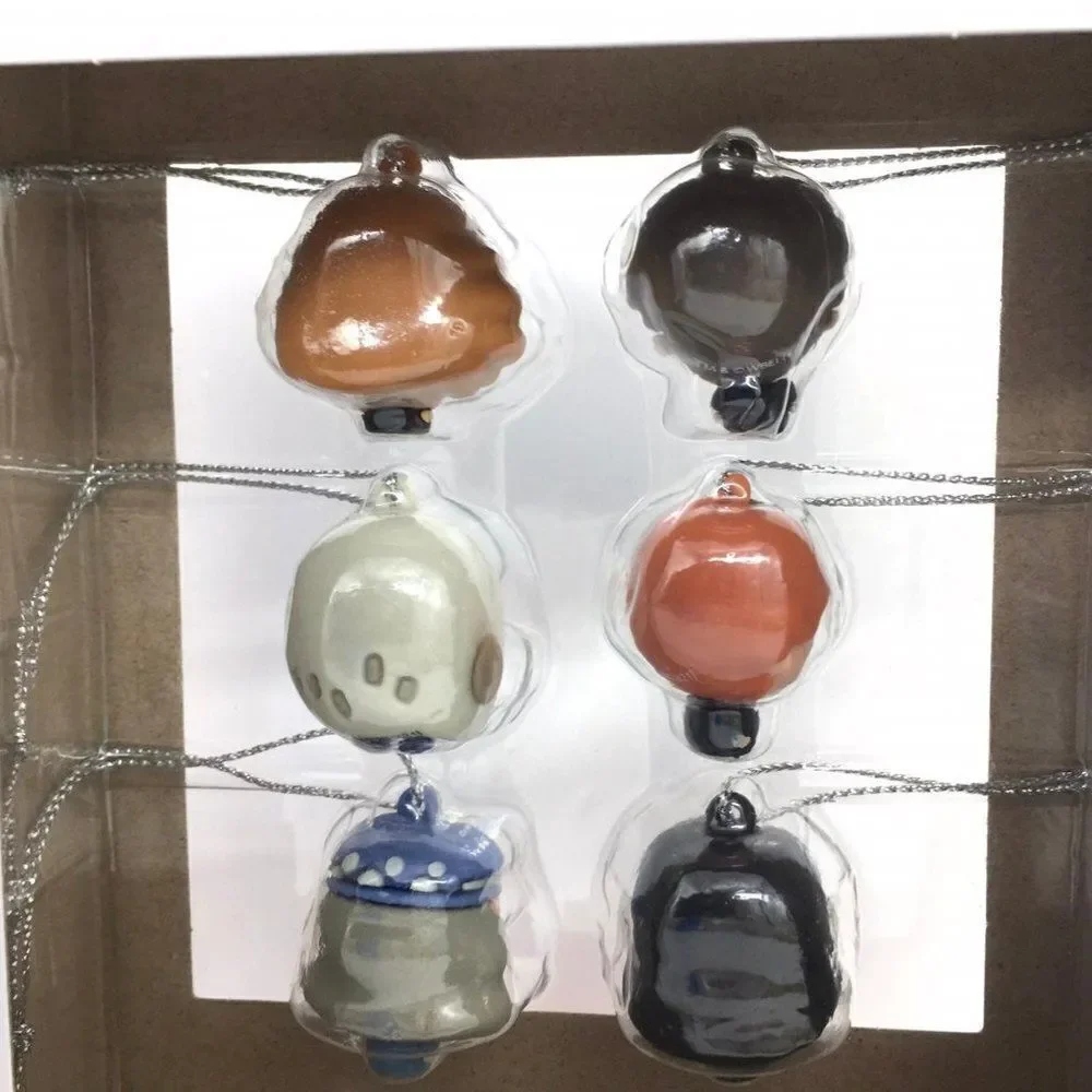 Hallmark Harry Potter Wizarding World Set of 6 Mini Ornaments 2021 New